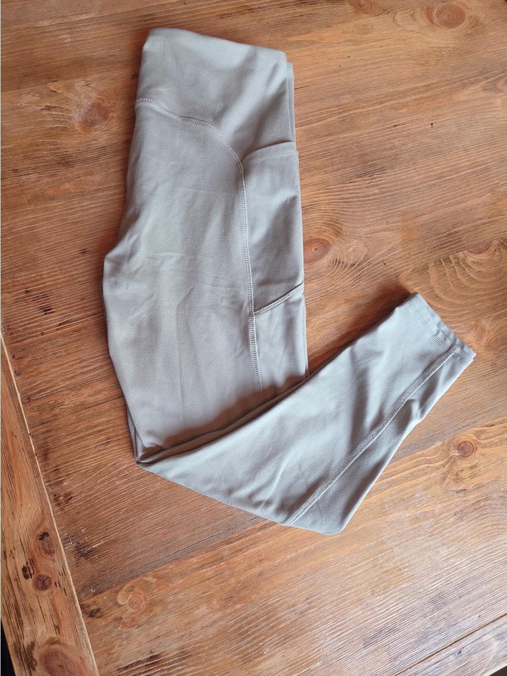 Freely XL Sage Green High Rise Pocket Leggings Athletic Yoga Workout Pants
